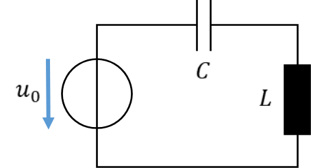 Series connection of C and L