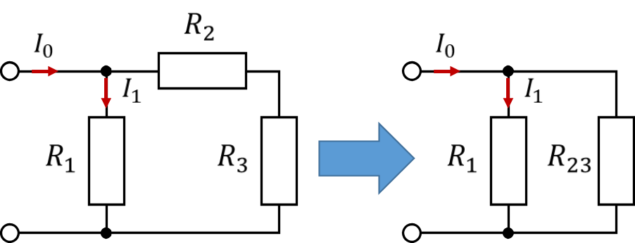Regroupement de R2 et R3 en R23