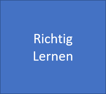 Richtig Lernen